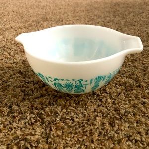 Vintage Pyrex 441. 1-1/2pt Amish blueprint